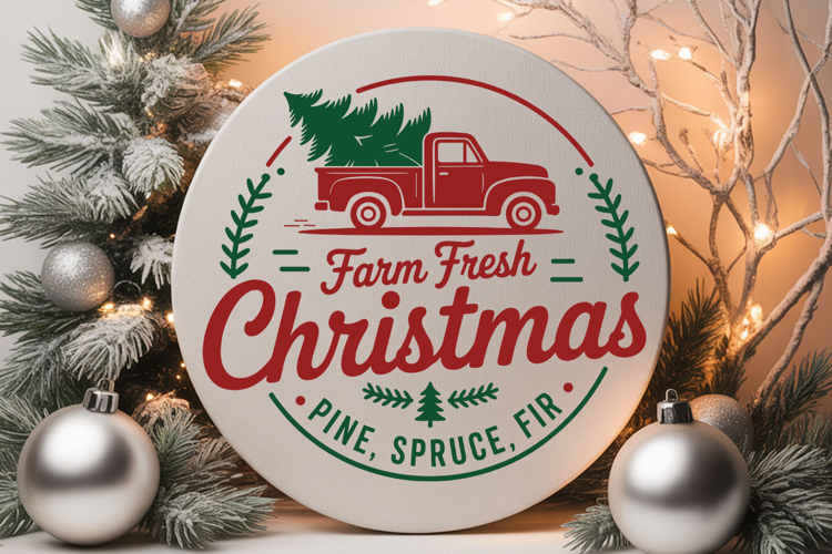 Farm Fresh Christmas Pine Spruce Fir