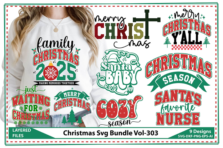Xmas SVGs Image 16