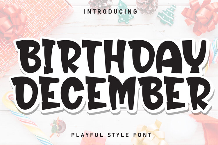 Birthday December example image 1