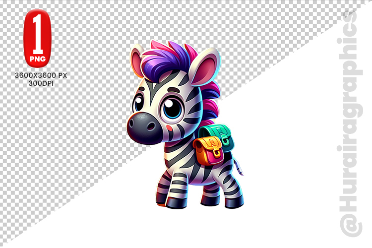 Zebra Clipart Image 12