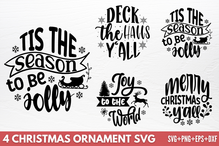 Christmas Ornament Sublimation Designs Image 10