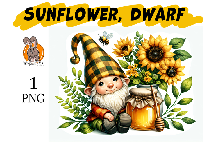 Gnome sunflower