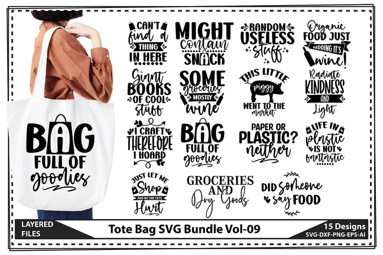 Grocery Bag Clipart Image 23