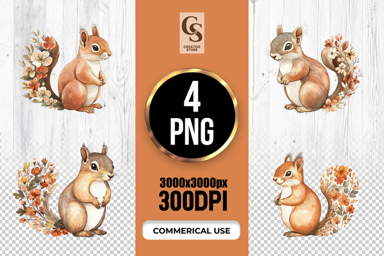 Forest Animals Clipart Image 4