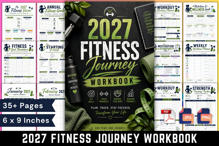 2027 Fitness Journey Workbook
