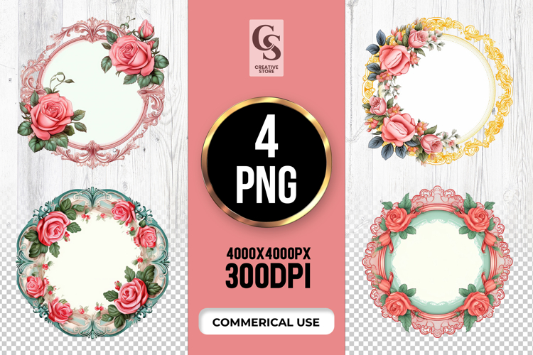 Rose Frame Png Image 15