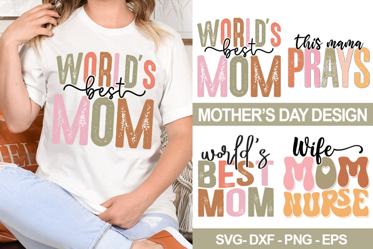 Mothers Day Svg Design - Mothers Day Design