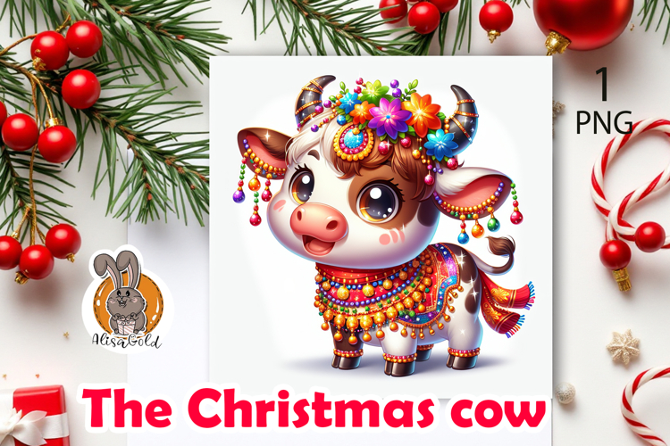 The Christmas cow
