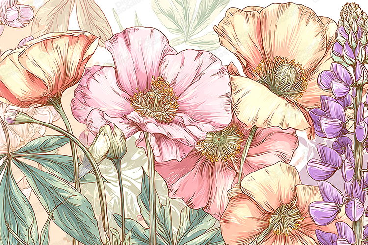 Floral Texture Image 12