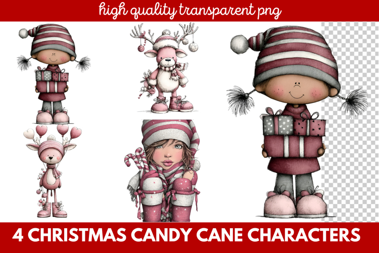 Candy Cane Clipart Image 3