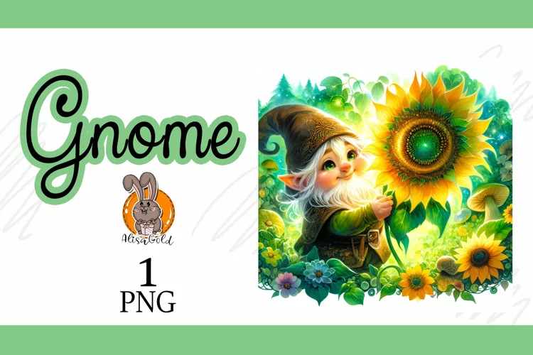 Gnome sunflower