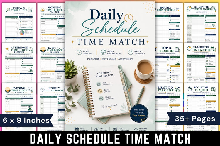 Daily Schedule Time Match example image 1