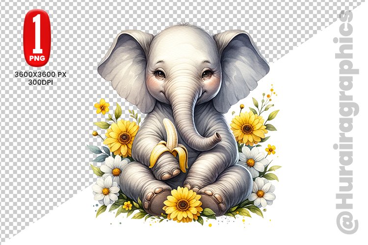 Elephant Png Clipart Image 14