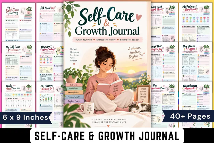 Self-Care & Growth Journal