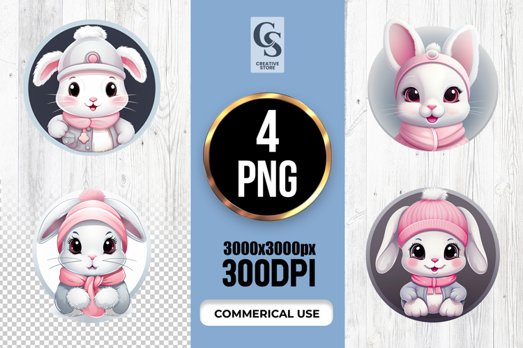 Kawaii Bunny Png Image 2