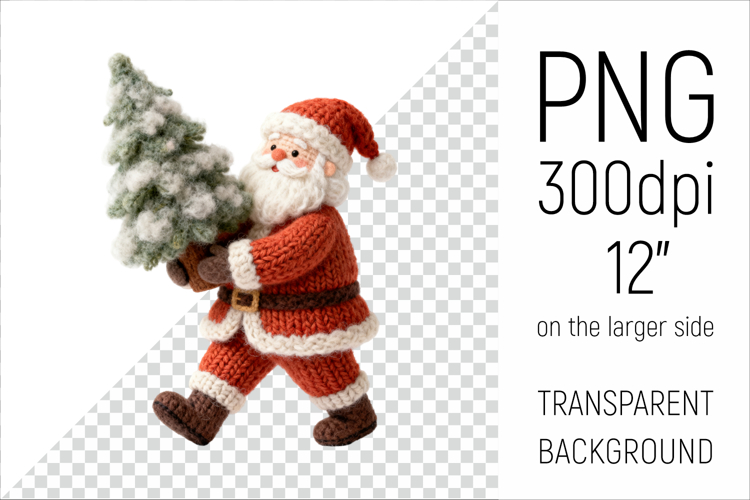Cute Santa Clipart Image 12