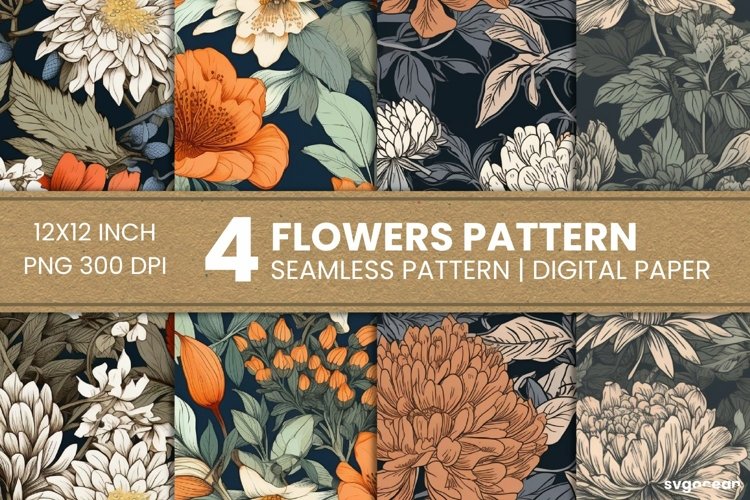 Seamless Pattern Background Image 8