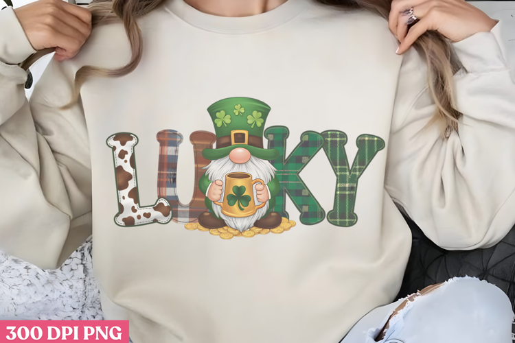 St Patricks Gnome Svg Image 2