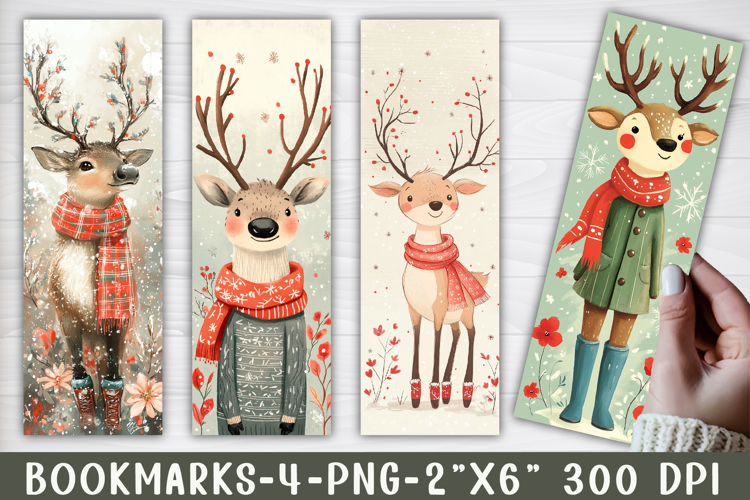 Printable Christmas Bookmark Image 21