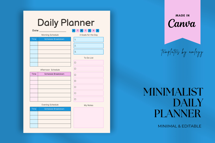 Printable Schedule Template
