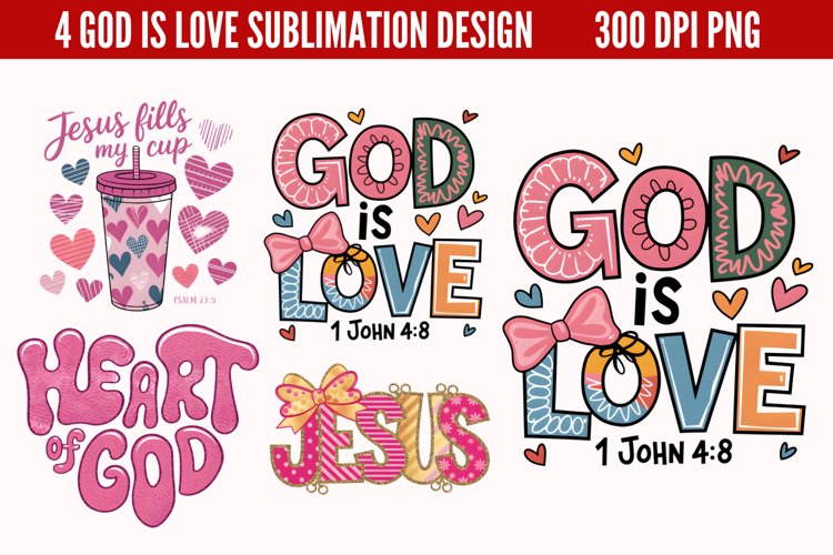 God Is Love Clipart PNG example image 1