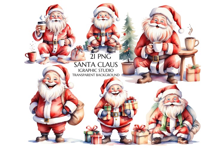 Santa Clause Clipart Image 12