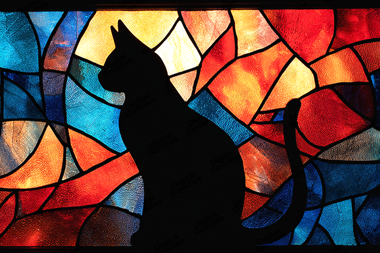 Cat Silhouette Image 5