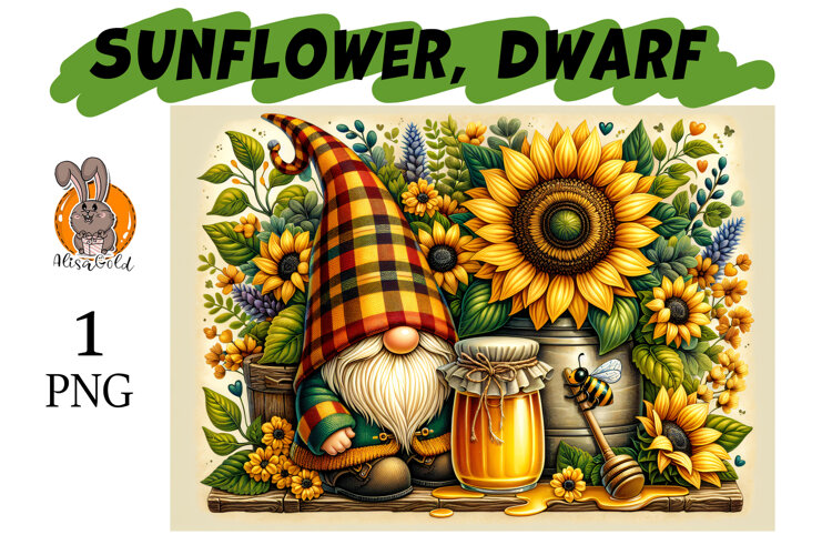Gnome sunflower example image 1