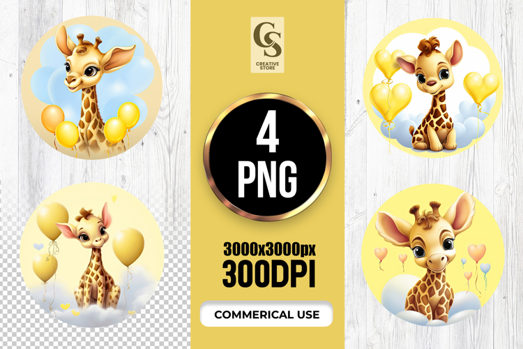 Cute Giraffe Clipart