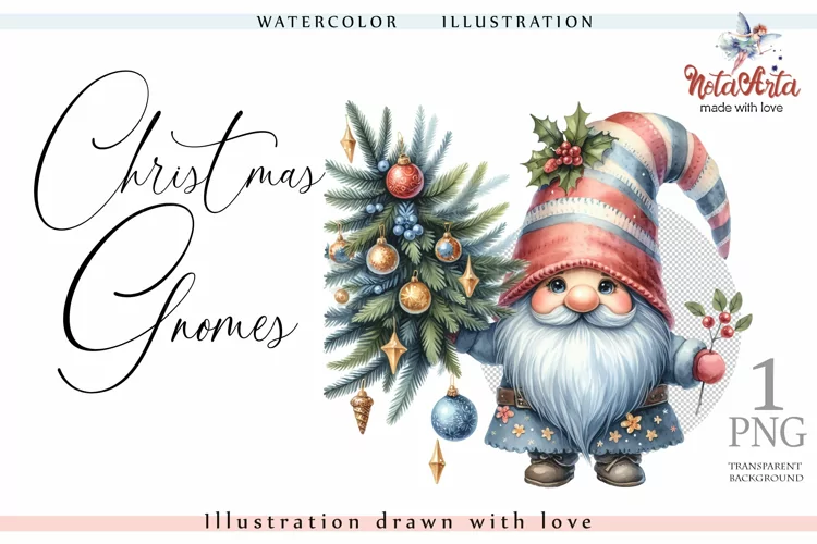 Gnomes Christmas trees