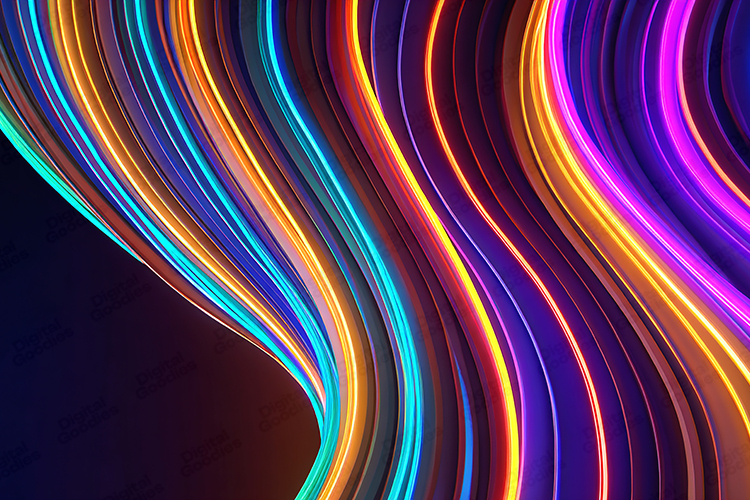 Neon Lights Background Image 8