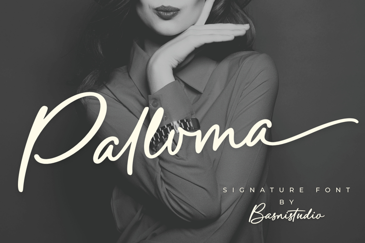 Palloma a Signature Font