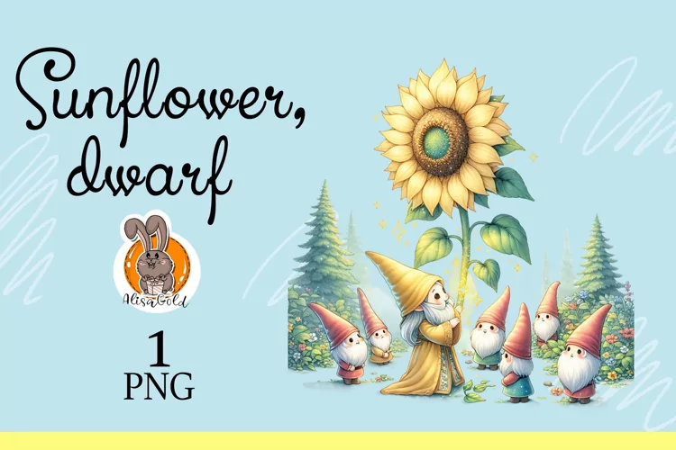 Gnome sunflower