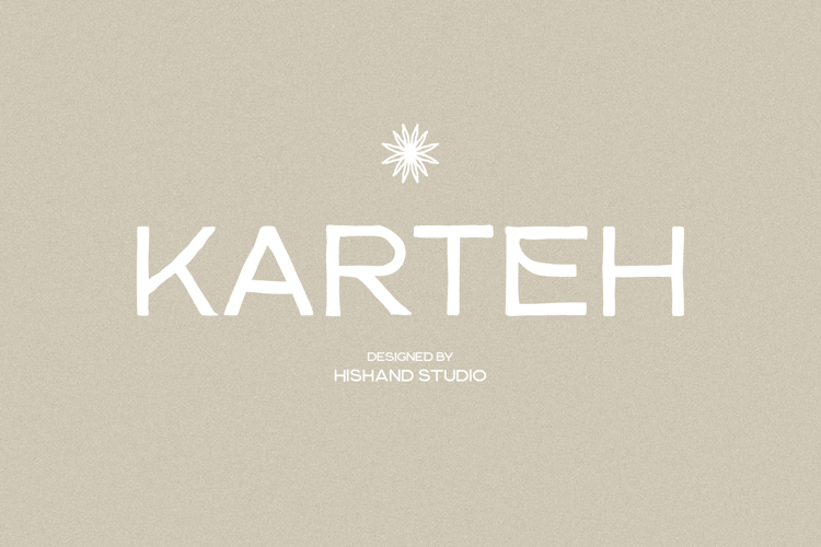 Karteh Hand-Drawn Sans Serif