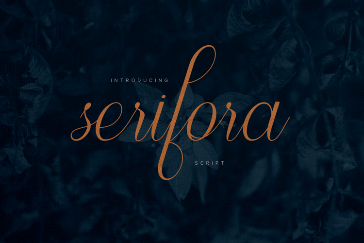 Serifora Elegant Signature Script Font
