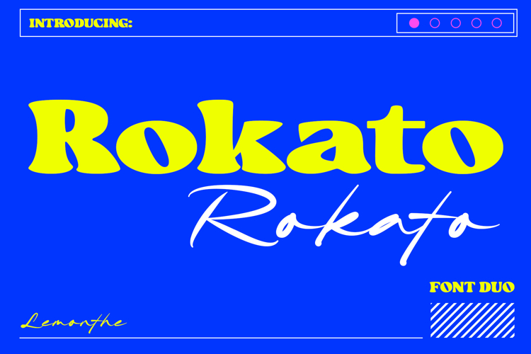 Rokato | Font Duo