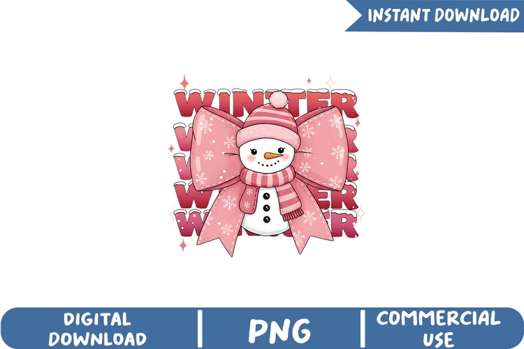 Christmas Snowman Clipart Image 22