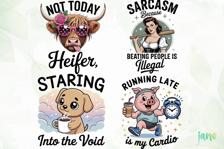 Funny Sarcastic Sublimation