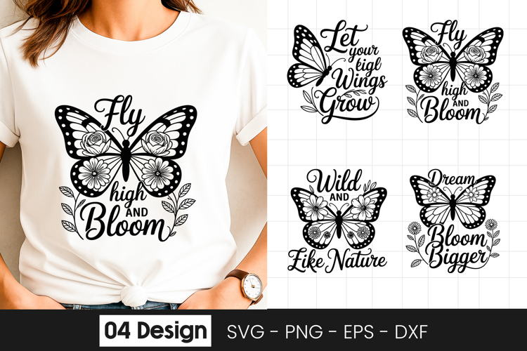 Butterfly Quote SVGs
