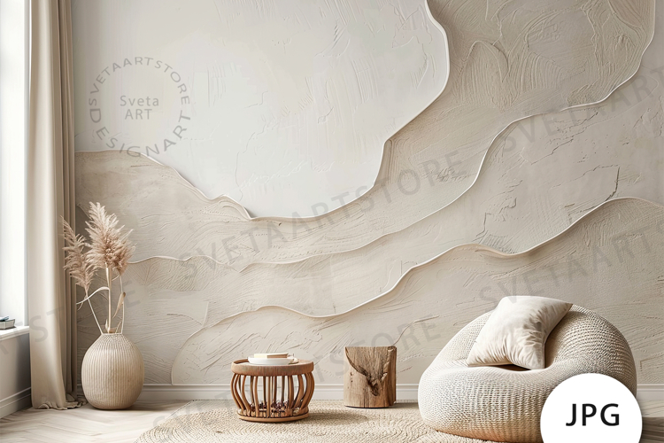 Living Room Wall Mockup JPG