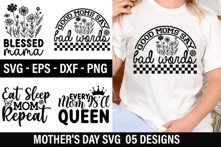 Good Moms Say Bad Words Svg Image 6