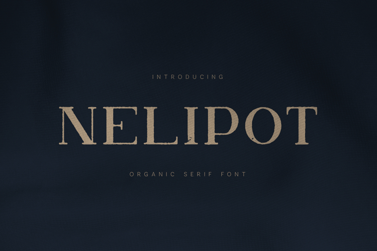 Nelipot Organic Serif Font