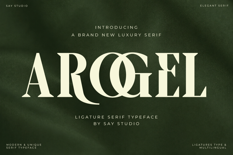 Luxury Font Image 2
