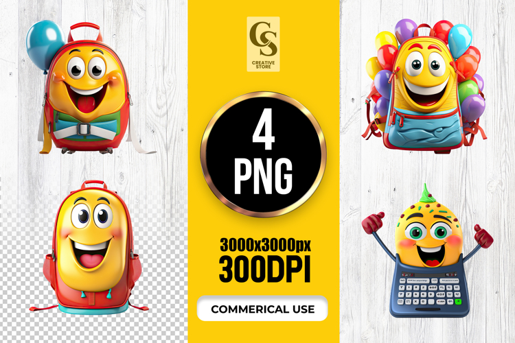 School Bag Clipart Image 3