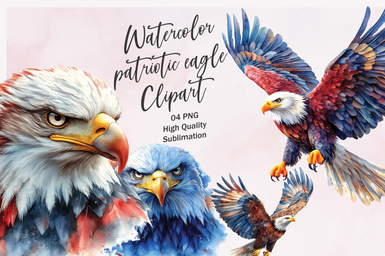 American Eagle Clipart Image 12