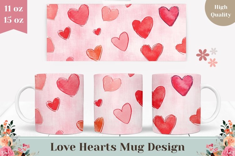 Pink Heart Clipart Image 21