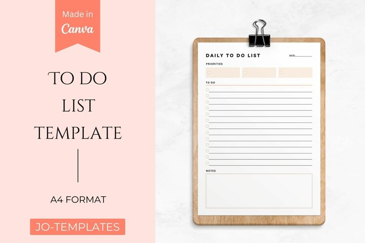 To do List Planner, Printable Template (2338201)