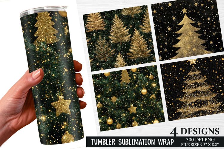 Christmas Tumbler Wrap Image 16