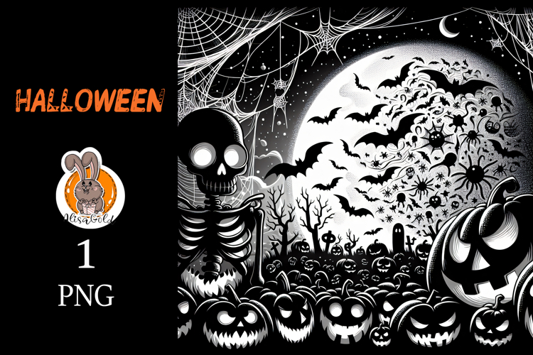 skeleton , halloween, pumpkin