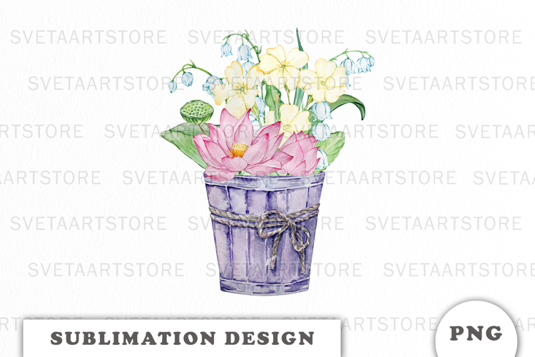 Watercolor Flowers Png Image 10